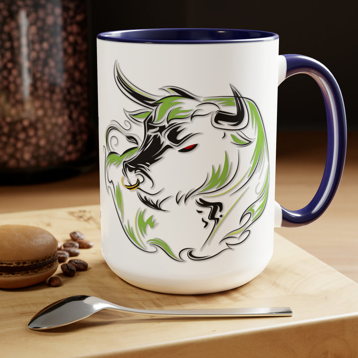 Written in the Stars Two-Tone Coffee Mugs - 15oz - Taurus