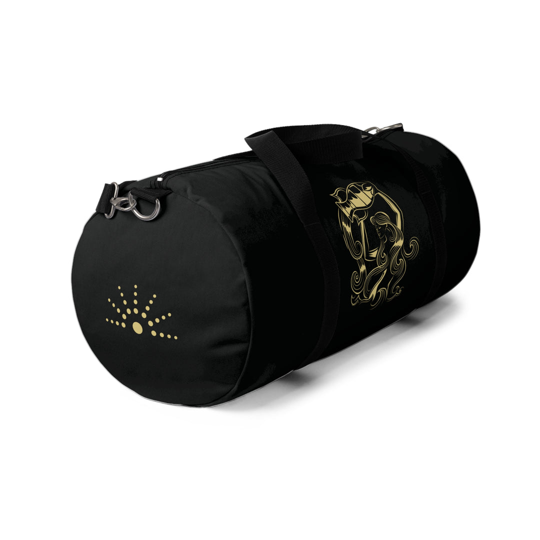 Aquarius Acrostic Poem Duffel Bag