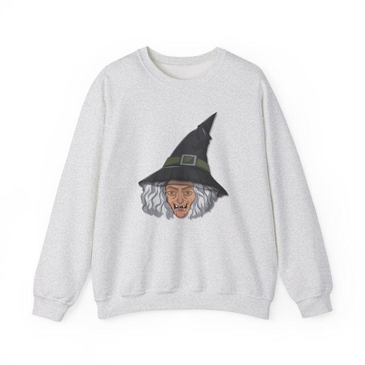 Happy Halloween Acrostic Poem Sweatshirt -  Old Witch