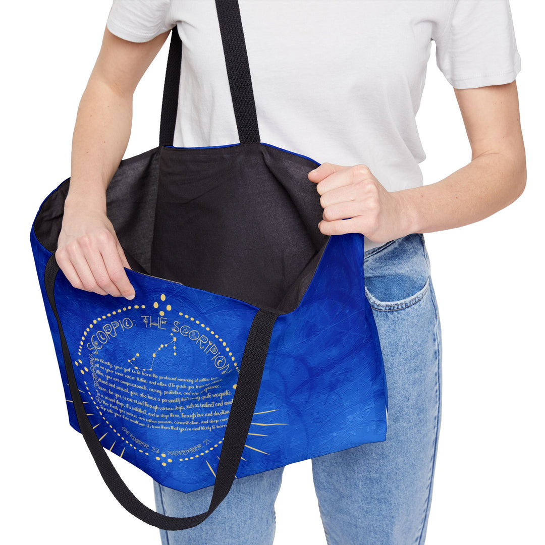 Scorpio Acrostic Poem Weekender Tote Bag