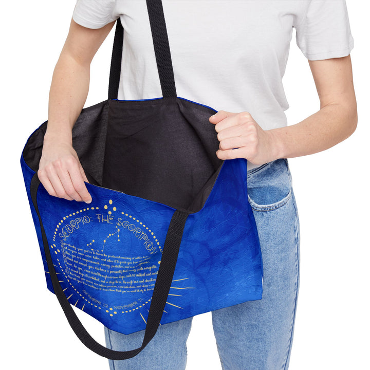 Scorpio Acrostic Poem Weekender Tote Bag