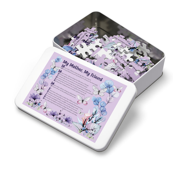 It's Just a Phrase Acrostic Poem Jigsaw Puzzle - My Mother, My Friend