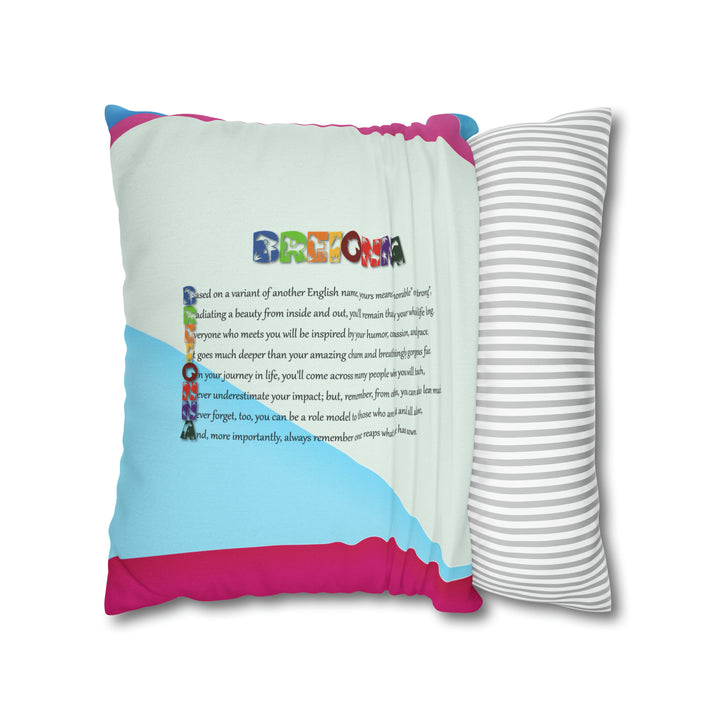 Namesakes Pillow Case Cover - Vibrant Horse Design