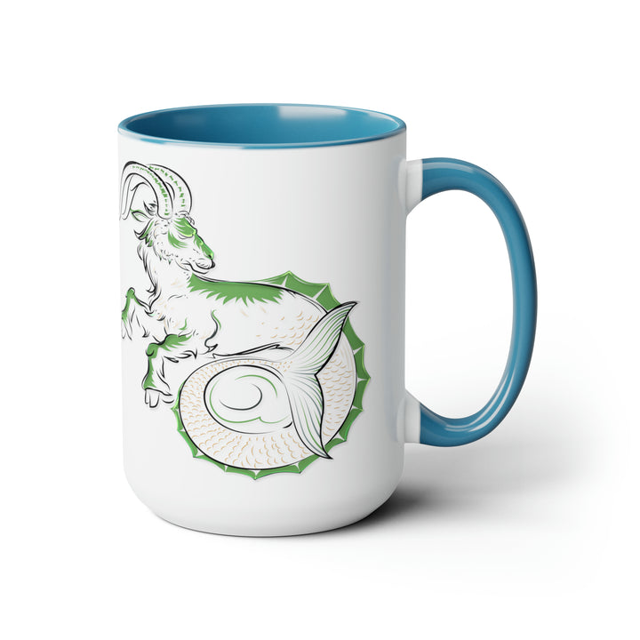 Written in the Stars Two-Tone Coffee Mugs - 15oz - Capricorn