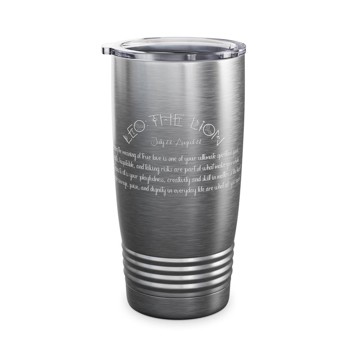 Leo Acrostic Poem Ringneck Tumbler - 20oz