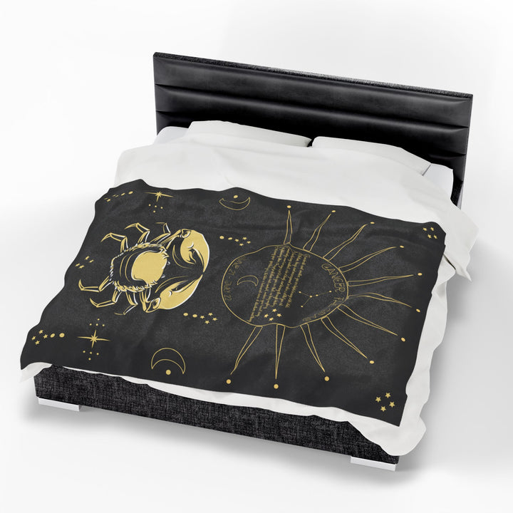 Cancer Acrostic Poem Velveteen Blanket