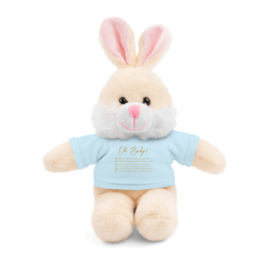 Oh, Baby Acrostic Poem Stuffed Animal Collection with T-Shirt