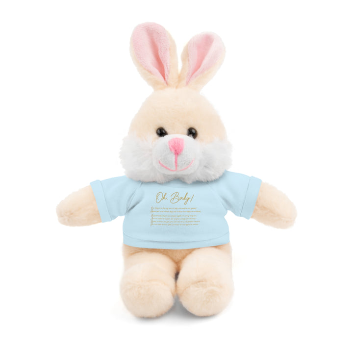 Oh, Baby Acrostic Poem Stuffed Animal Collection with T-Shirt