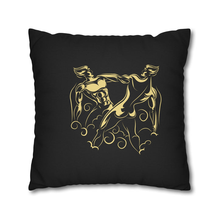 Gemini Acrostic Poem Pillow Cover
