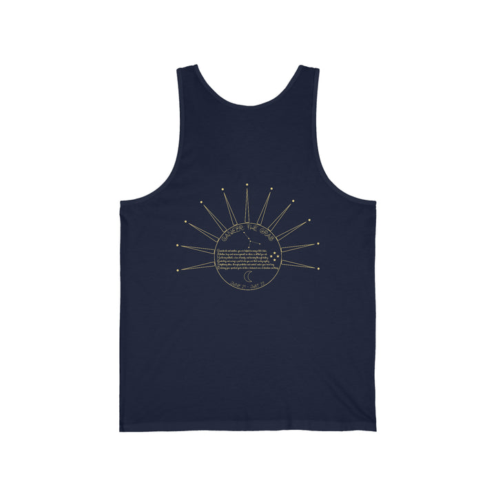Written in the Stars Unisex Jersey Tank - Cancer
