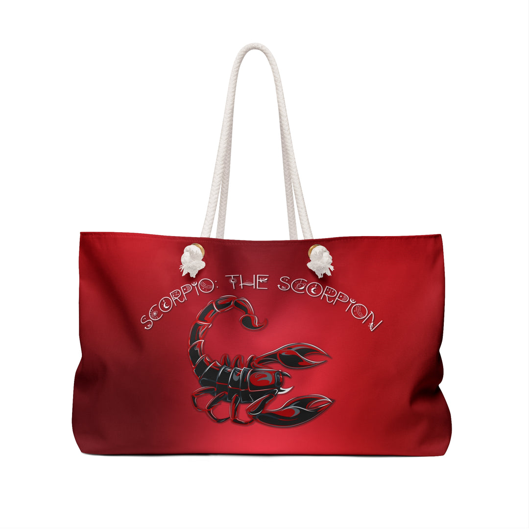 Scorpio Acrostic Poem Weekender Bag