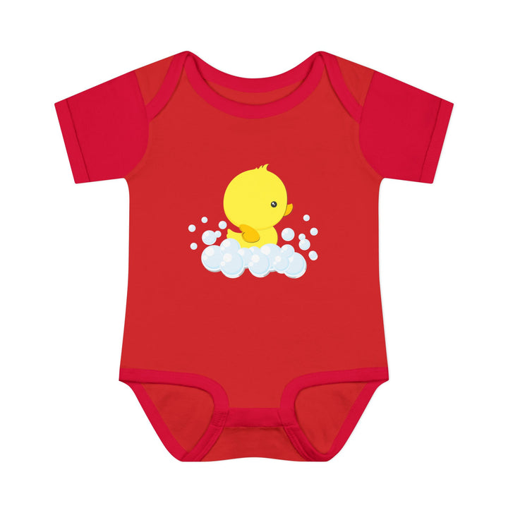 Baby Steps "It's a Boy" Acrostic Poem Bodysuit - Ducky Design