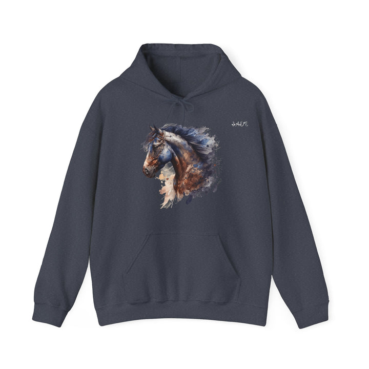 Namesakes, Personalized Acrostic Name Hoodie with Horse Graphic