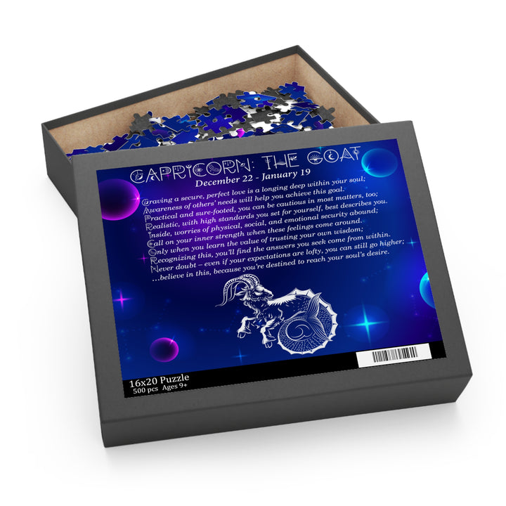 Capricorn Acrostic Poem Puzzle