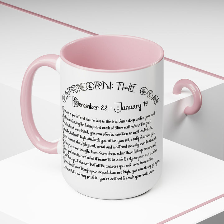Capricorn Two-Tone Coffee Mugs - 15oz