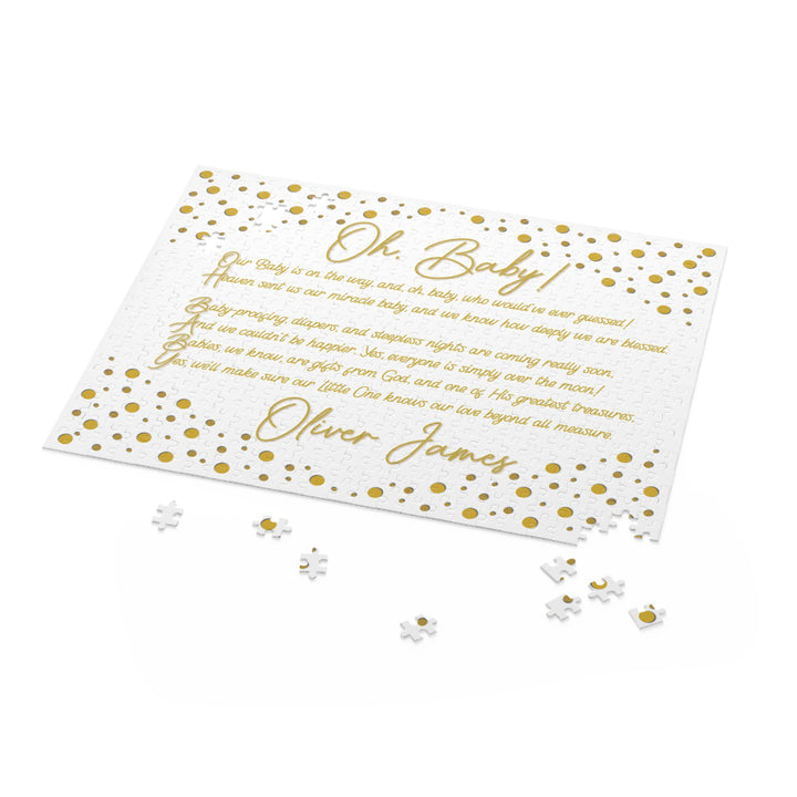 Oh, Baby! Acrostic Poem - Personalized