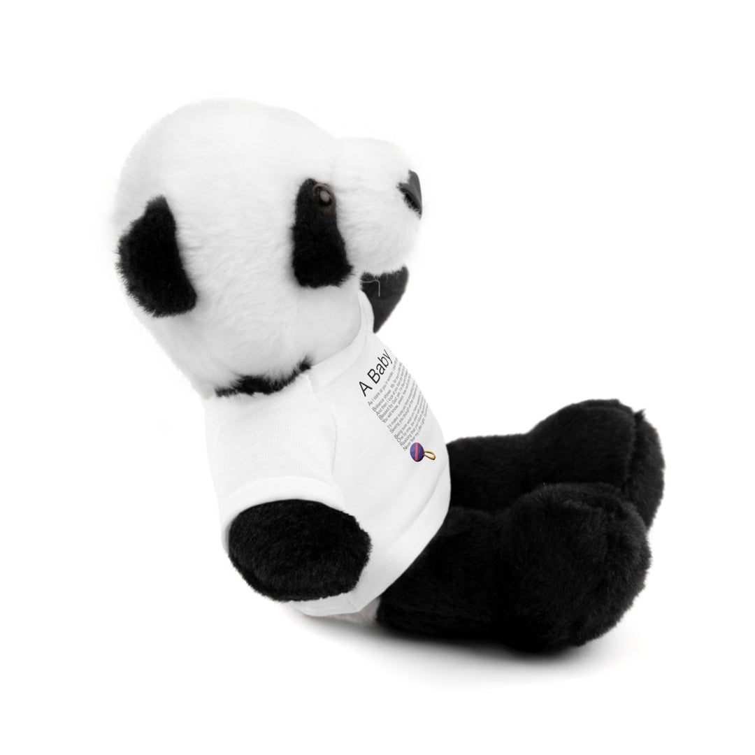 A Baby is Born Acrostic Poem Stuffed Animal Collection with T-Shirt - Wings