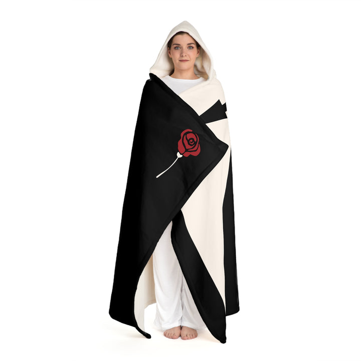 It's Just a Phrase Hooded Sherpa Fleece Blanket - Grandfather