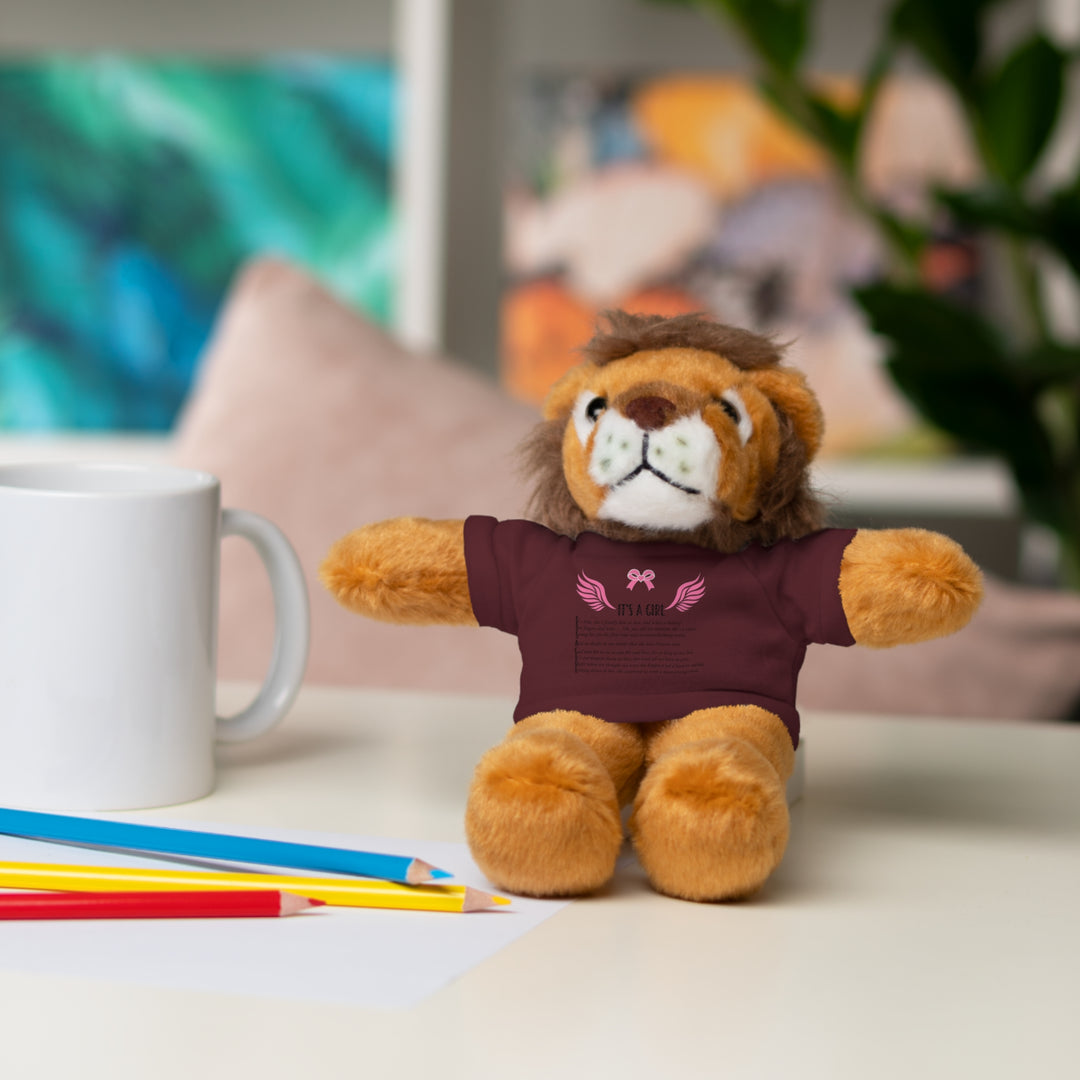 Baby Steps Stuffed Animals with Tee - It's a Girl