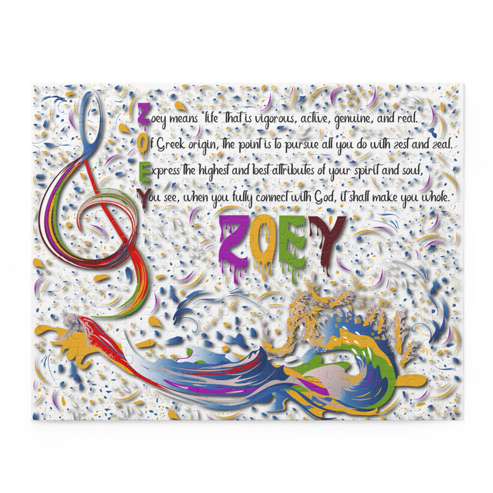 Namesakes Acrostic Poem Name Puzzle - Musical Splash