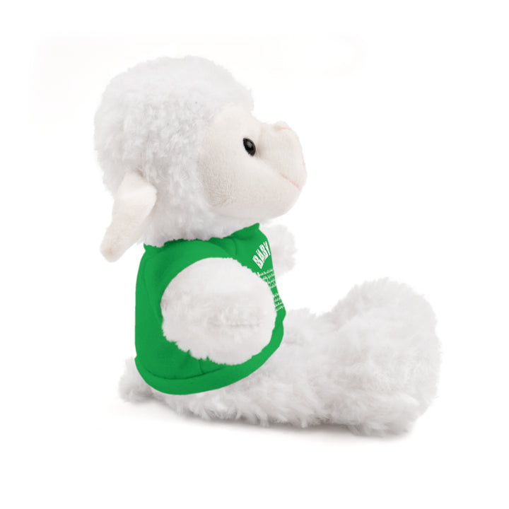 Baby Feet Acrostic Poem Stuffed Animals with Tee - Baby Feet - Gold Footprints