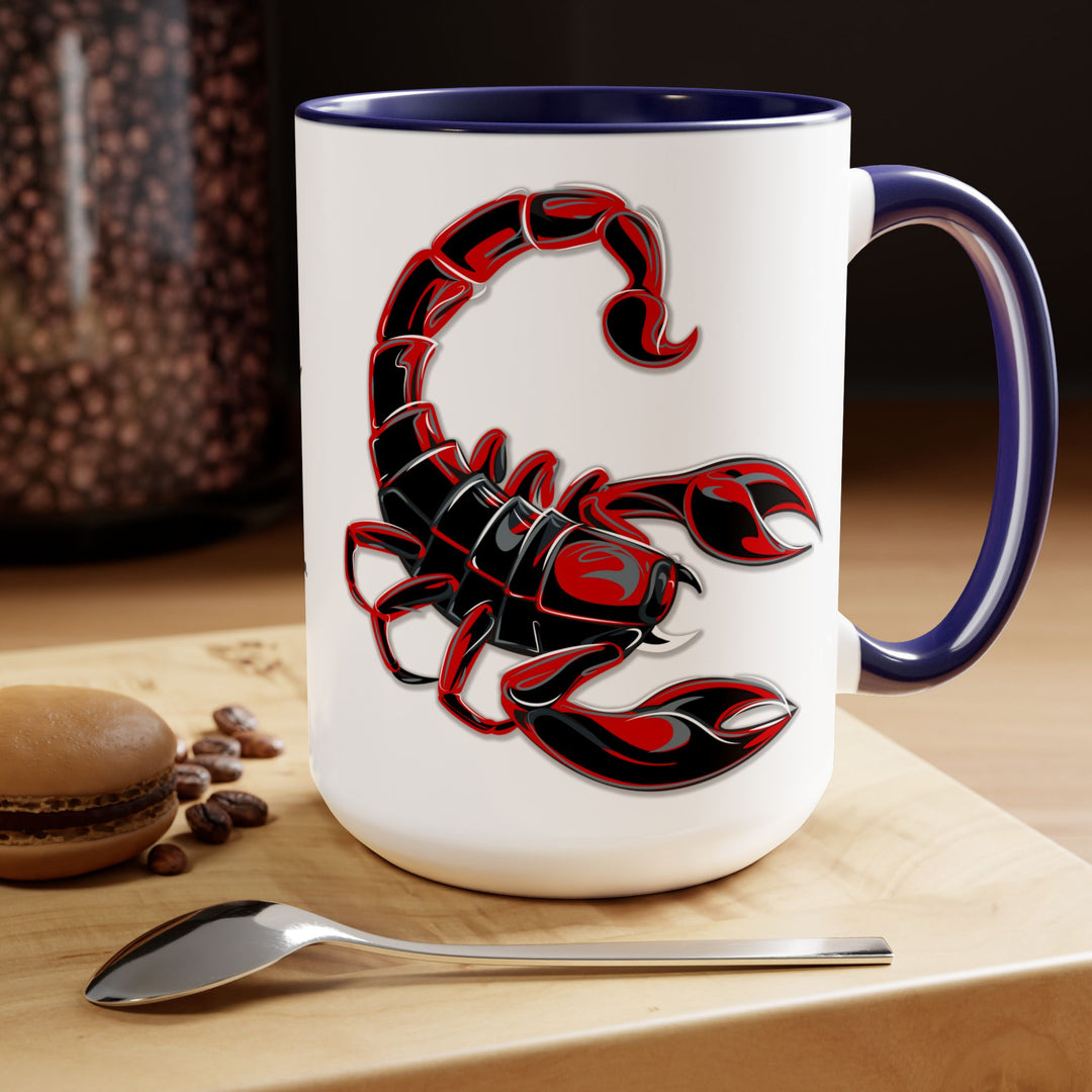 Scorpio Two-Tone Coffee Mugs - 15oz