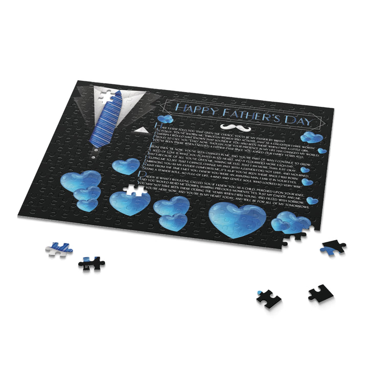 It's Just a Phrase "Happy Father's Day" Acrostic Puzzle for Step-Father