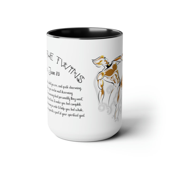 Written in the Stars Two-Tone Coffee Mugs - 15oz - Gemini