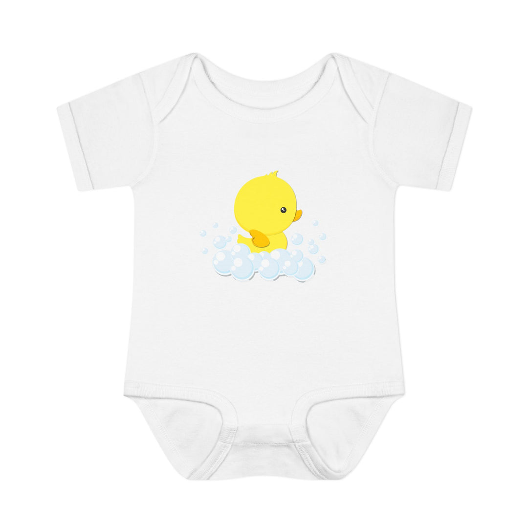 Baby Steps "It's a Boy" Acrostic Poem Bodysuit - Ducky Design