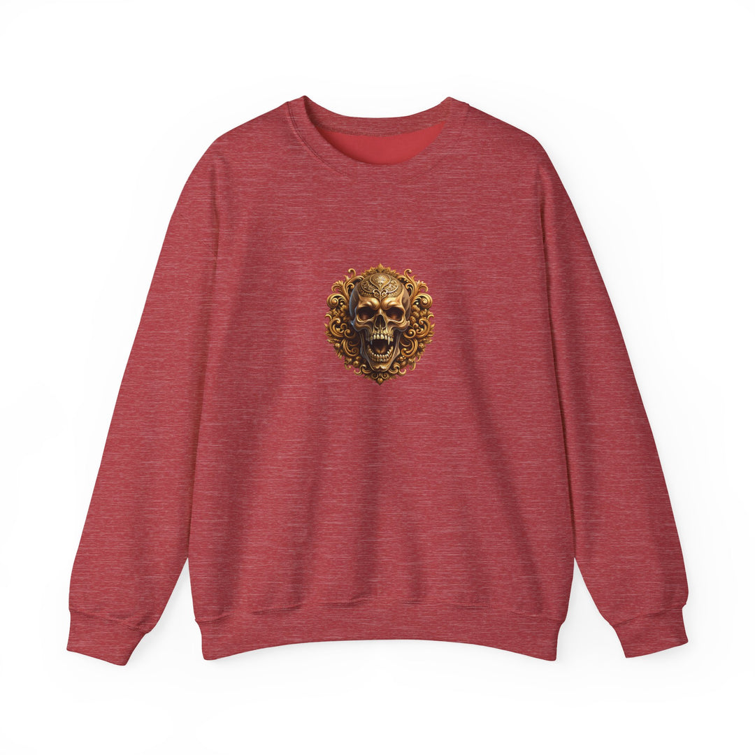 Happy Halloween Acrostic Poem Sweatshirt - Skull