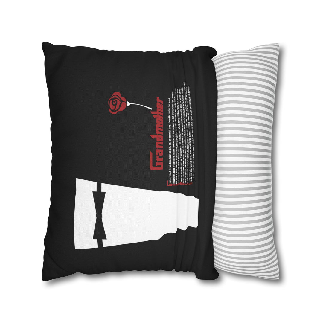 "Grandmother" Acrostic Poem Square Pillow Cover