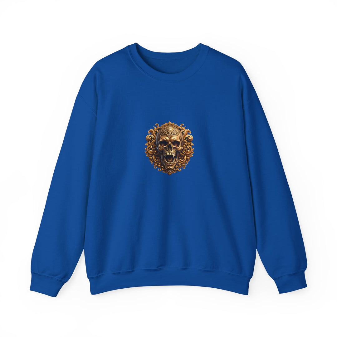 Happy Halloween Acrostic Poem Sweatshirt - Skull