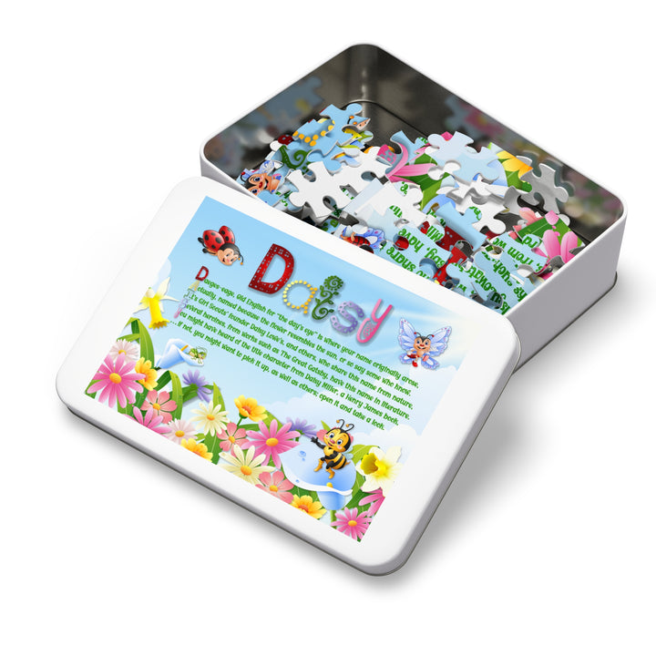 Namesakes Acrostic Poem Jigsaw Puzzle - Flowers