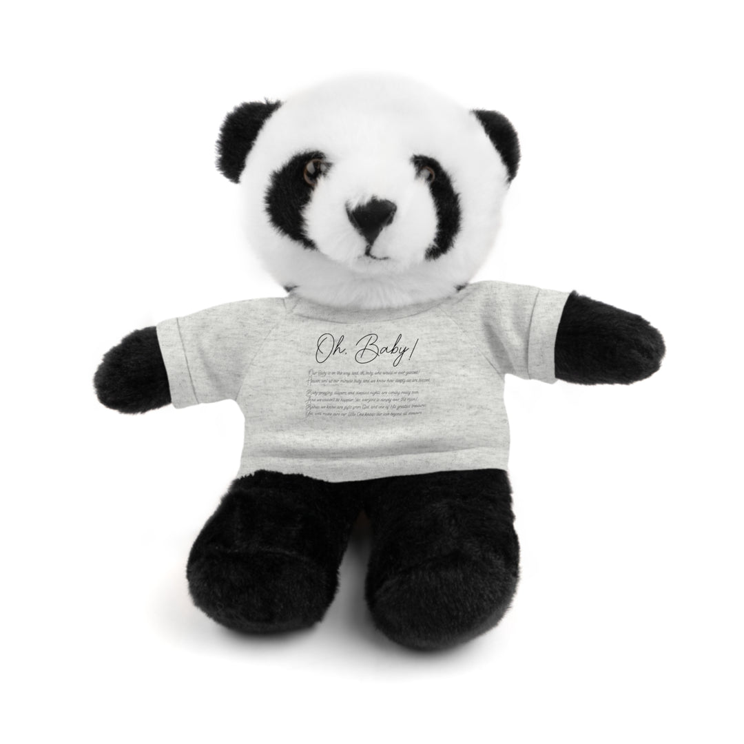 Oh, Baby Acrostic Poem Stuffed Animal Collection with T-Shirt