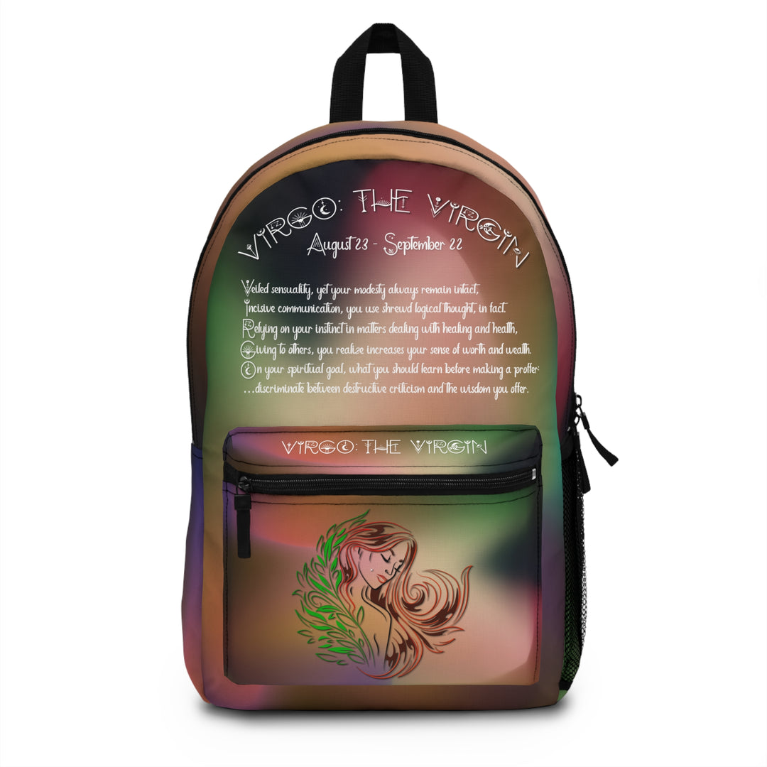 Virgo Acrostic Poem Backpack
