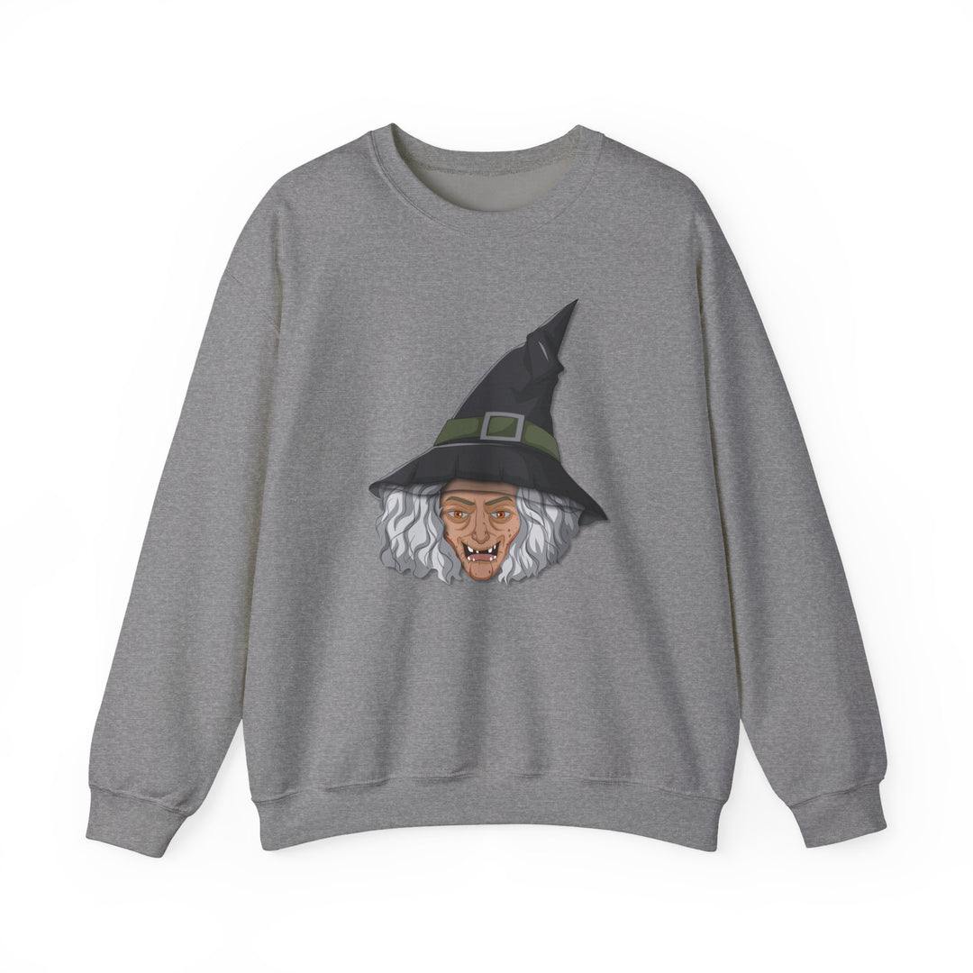 Happy Halloween Acrostic Poem Sweatshirt -  Old Witch