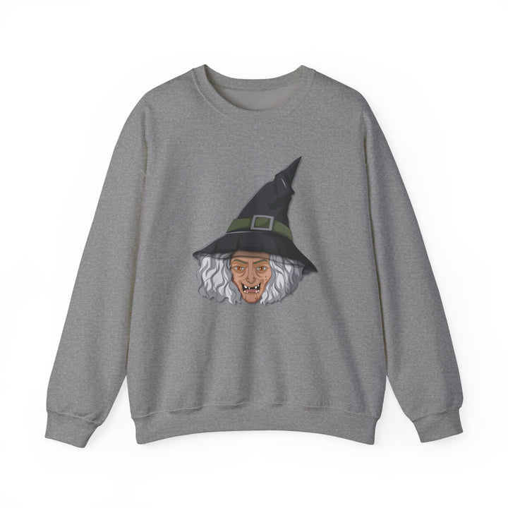 Happy Halloween Acrostic Poem Sweatshirt -  Old Witch