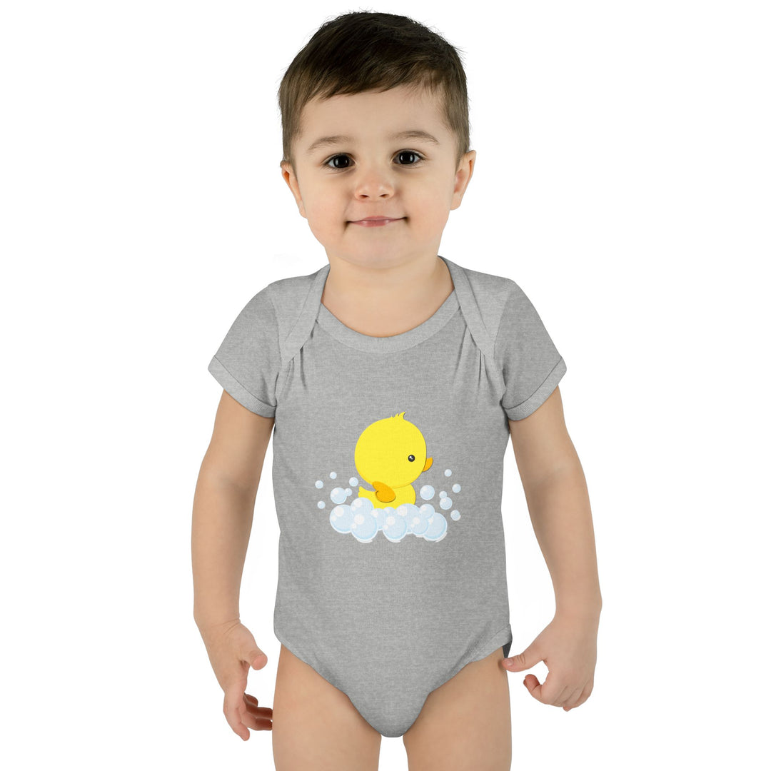 Baby Steps "It's a Boy" Acrostic Poem Bodysuit - Ducky Design
