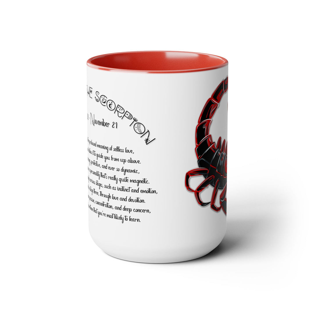 Scorpio Two-Tone Coffee Mugs - 15oz