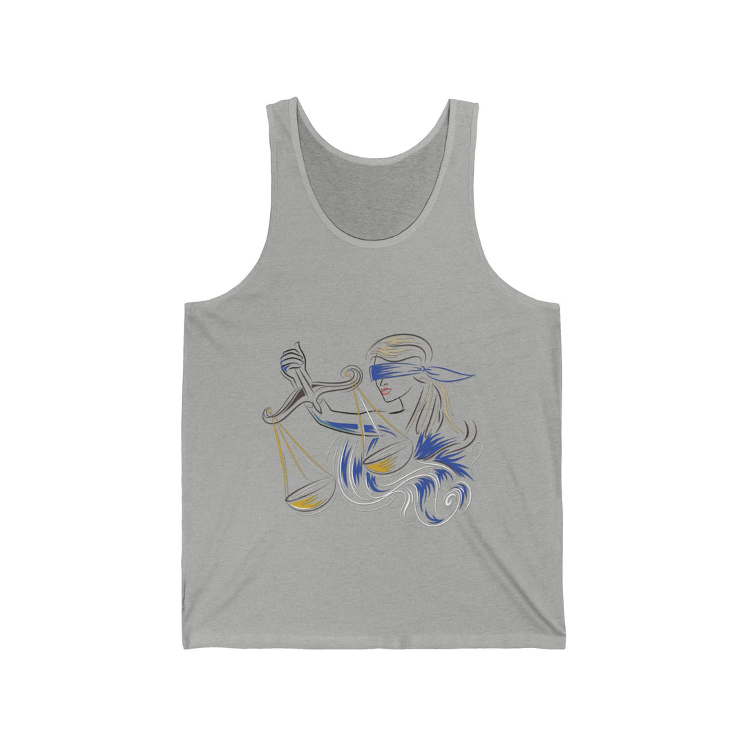 “Libra”  Unisex Acrostic Poem Jersey Tank Top
