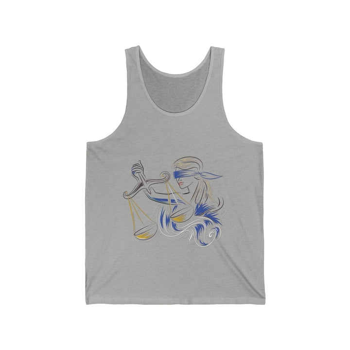 “Libra”  Unisex Acrostic Poem Jersey Tank Top