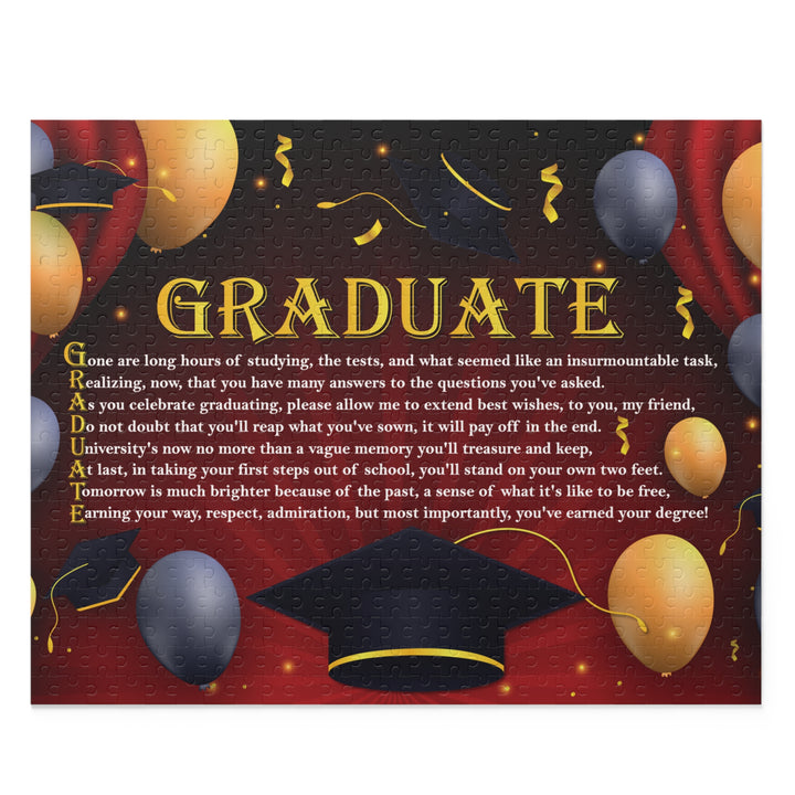 It's Just a Phrase "Graduate" Acrostic Puzzle