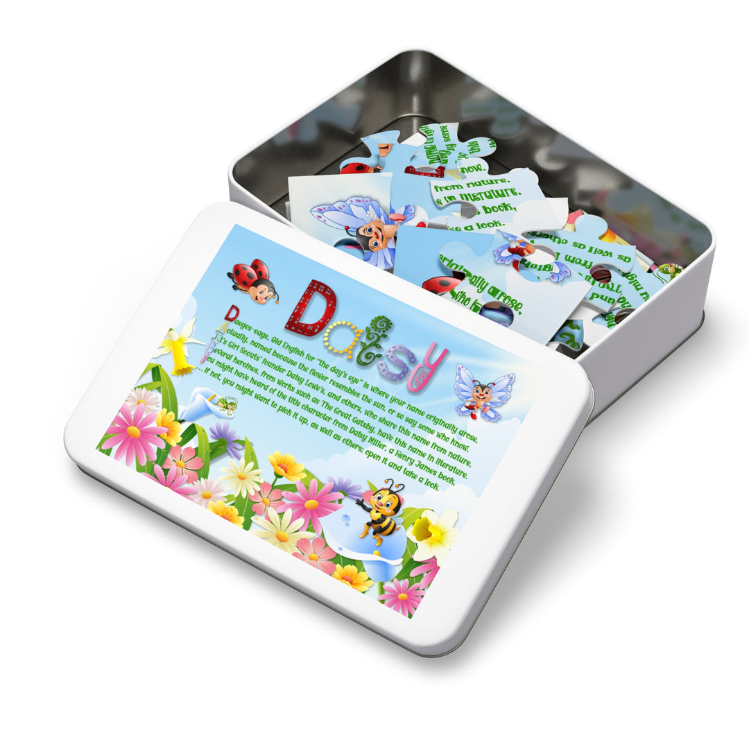 Namesakes Acrostic Poem Jigsaw Puzzle - Flowers