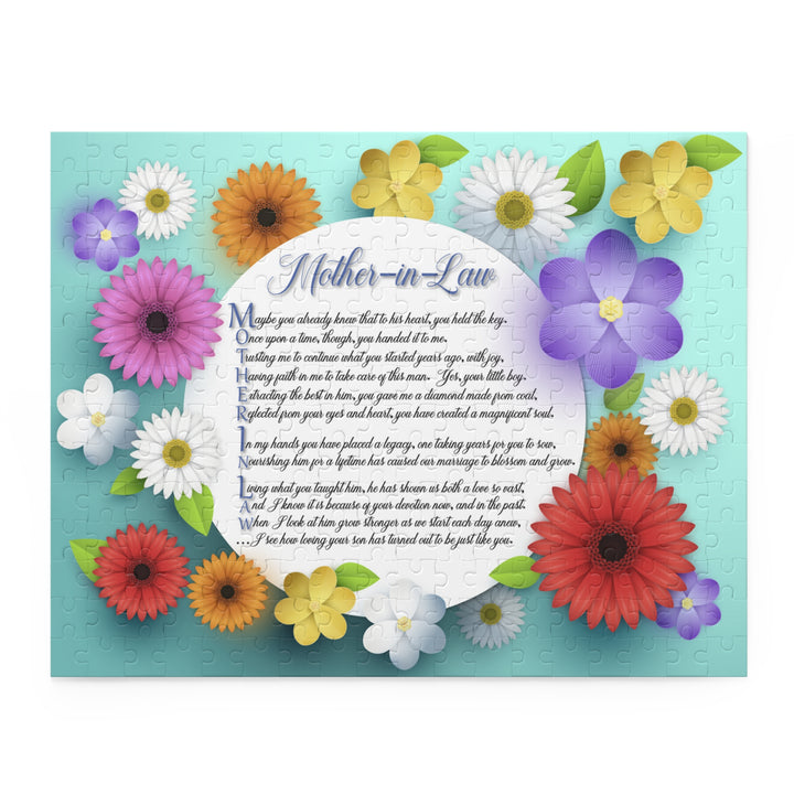 It's Just a Phrase "Mother-in-Law" Acrostic Poem Jigsaw Puzzle