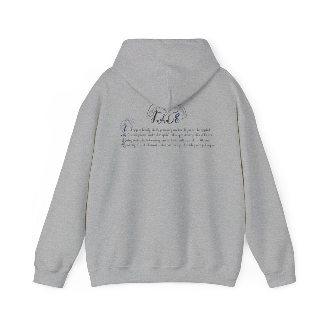 Namesakes, Personalized Acrostic Name Hoodie with Horse Graphic