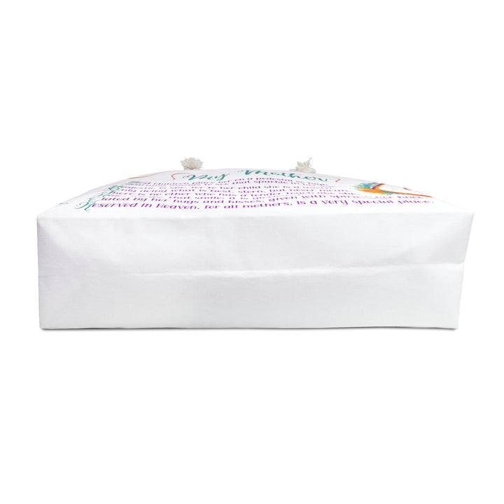 Personalized Tote/Weekender Bag with Acrostic Poem Spelling our "My Mother"