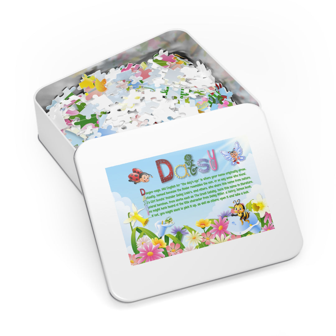 Namesakes Acrostic Poem Jigsaw Puzzle - Flowers