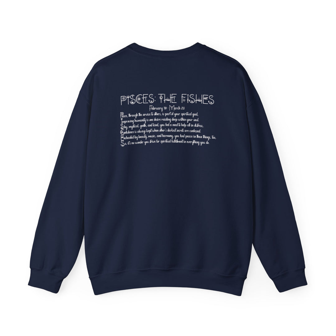 Pisces Acrostic Poem Astrology Sweatshirt - Unisex