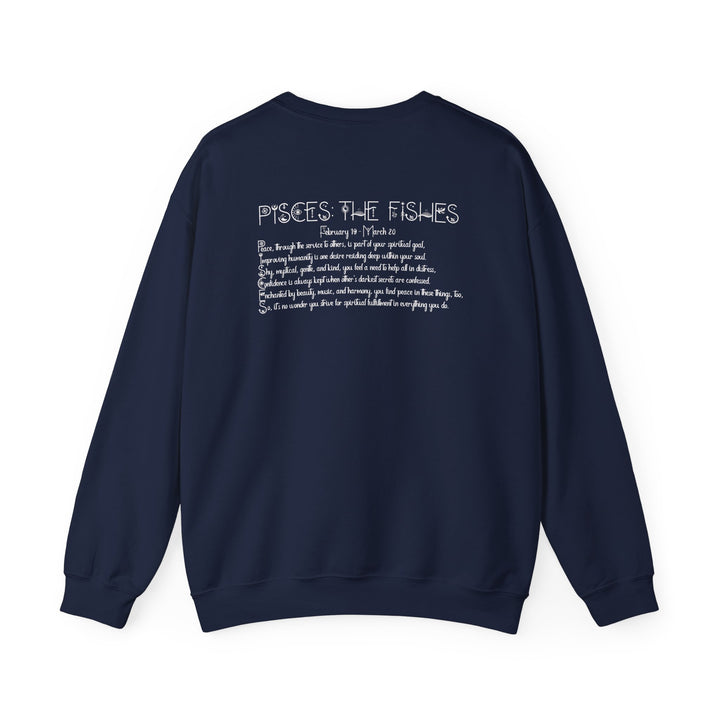 Pisces Acrostic Poem Astrology Sweatshirt - Unisex