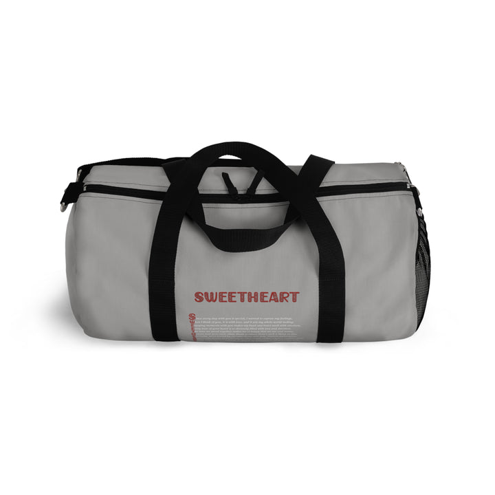 Sweetheart Acrostic Poem Duffel Bag
